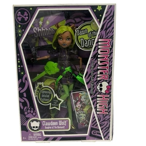 Monster High Dawn Of The Dance Clawdeen Wolf Selten Brandneu In Box - Bild 1 von 6