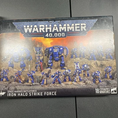 SPACE MARINES - IRON HALO STRIKE FORCE - WARHAMMER 40K - PRESALE 11/28 - Image 1 of 2