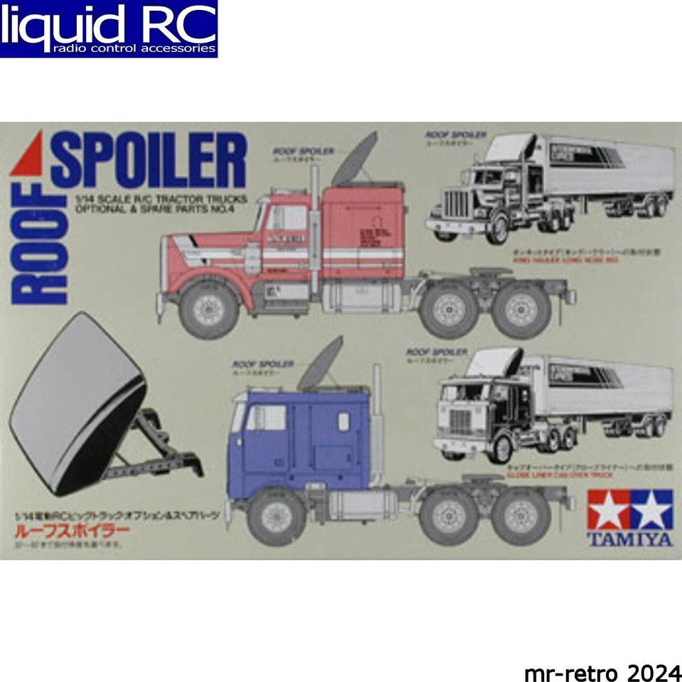 Tamiya 56504 1/14 Roof Spoiler Tractor Truck - Image 1 of 3