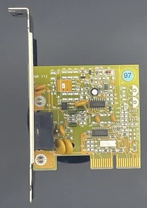 Vintage PCTEL AMR VER: 1.2 Fax Data Modem 56K V90 With Cable Line - FB-PCTEL-AMR - Picture 1 of 12