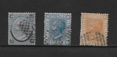 ИТАЛИЯ СКОТТ 34 - 36 Б/У ТОНКИЙ - 1867/1877 КОРОЛЬ ВИКТОР ЭММАНУИЛ II ВОПРОСЫ - Изображение 1 из 3