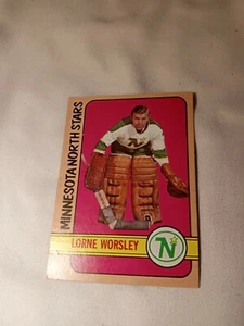 1972-73 Topps Gump Worsley #55 HOF - Picture 1 of 2