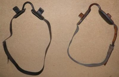 2 zócalos/rodillos vintage de cuero para caballos de Jeffries Foto 1 de 4