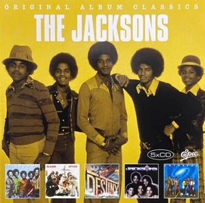 THE JACKSONS (5 CD) ST + GOIN' PLACES + DESTINY + TRIUMPH + VICTORY *NEW* - Picture 1 of 1