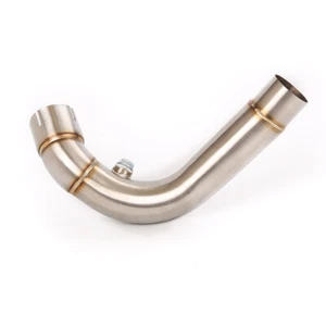 For Honda CBR600RR 2007-2023 F5 Mid Exhaust Link Pipe Install for Stock Mufflers - Picture 1 of 6