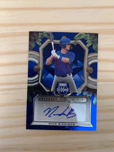 2023 Elite Extra Edition Hidden Gems Signatures #HGNBD Nick Biddison (inv2) - Picture 1 of 2