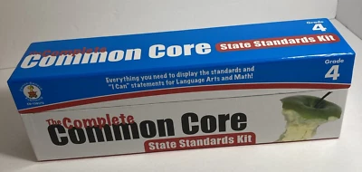 The Complete Common Core FOURTH Grade State Standards on Cards Boxed Kit - Image 1 of 4