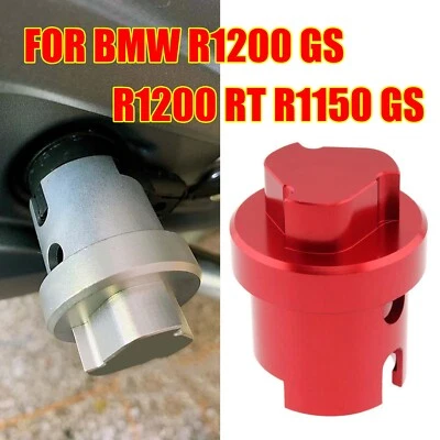 Herramienta de extracción de paquete de bobinas de llave de tapa de llenado de aceite 2 en 1 para BMW R1200GS R1200RT rojo Foto 1 de 4