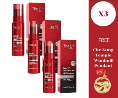 3 X Эльф Нано Белая Доза 10 X Быстрое Осветление Лицо Сияние Уход за Кожей 60 мл - Изображение 1 из 4