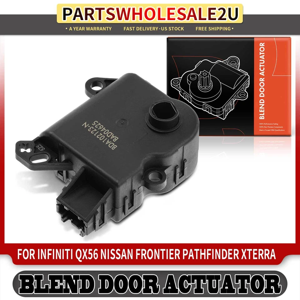 Actuador de puerta mezclado para Infiniti QX56 2005-2010 Nissan Titan Frontier Pathfinder Foto 1 de 4