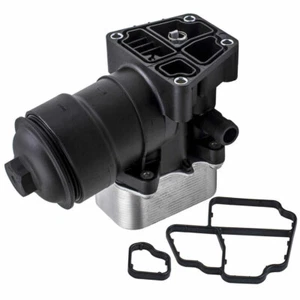 RADIATORE SCAMBIATORE CALORE ACQUA OLIO PER MOTORI 1.6 2.0 TDI COMPLETO FILTRO - Picture 1 of 7