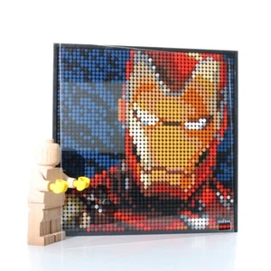 SafePlate para LEGO® Art Set "Marvel Studios Iron Man" 31199 T/B 383x383 07003 - Imagen 1 de 1