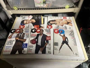 LOT 5 GQ Michael Jordan February Special Issue Edition Feb 2011 & Others LeBron - Bild 1 von 12