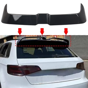 Alerón de techo trasero pintado negro para AUDI 2014-2020 A3 S-line S3 hatchback - Imagen 1 de 13