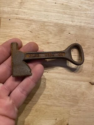 Hacha de bombero abridor de botellas bombero departamento de bomberos coleccionista hacha de pátina de metal Foto 1 de 4