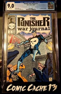 The Punisher War Journal #1 Graded Comic Book Origin of The Punisher CGC 9.0 - Picture 1 of 2