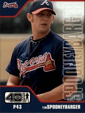 2002 Upper Deck 40-Man Atlanta Braves Baseball Card #499 Tim Spooneybarger