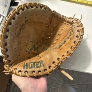 Hutch Baseball Glove Super H Design B 60 Top Grain Leather Cup Trap Left Hand - Picture 1 of 6