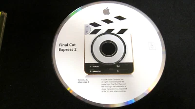 Apple Final Cut Express 2 Software Version 2.0 - Video Editing DISC ONLY - Image 1 of 4
