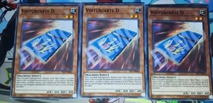 Demo Employee Test Card - Misprint - CardCar D - French - Volturcarte D - YUGIOH - Picture 1 of 3