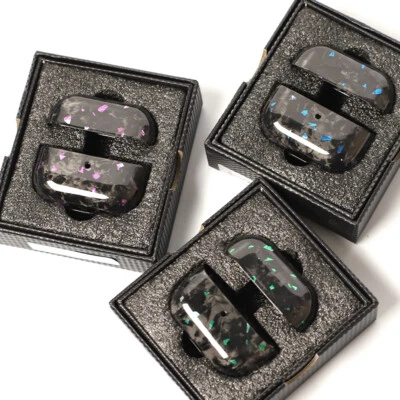 for Samsung Galaxy Buds3 Pro/ 3 Genuine Carbon Fiber Case Armor Protective Cover - Image 1 of 4