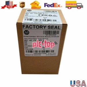 New Factory Sealed AB 1794-OW8 SER A Flex 8 Point Relay Output Module 1794OW8 - Picture 1 of 3