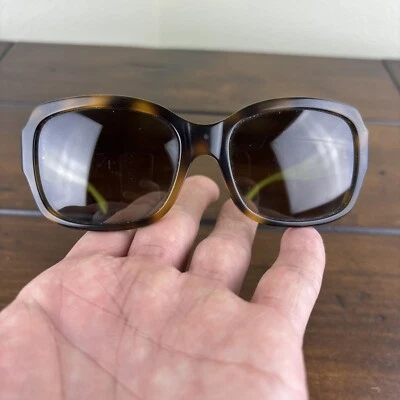 Gafas de sol Coach HC 8001 Emma caparazón de tortuga con verde 57-17-135 3N SOLO MARCOS Foto 1 de 4