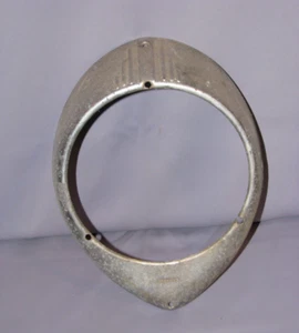 Vtg Electroline # 10 Headlight Conversion Bezels Great for Custom, Rat Rod - Picture 1 of 15