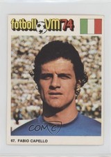 1974 Williams Forlags VM 74 Fotboll (Sweden) Fabio Capello #67