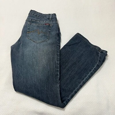 Makers of True Originals Moto Jeans Women's 32 Blue Denim 5-Pocket Low-Rise - Image 1 of 4