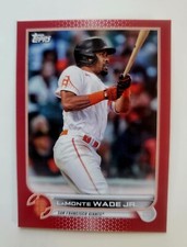 2022 Topps Mini Red 5/5 LaMonte Wade Jr San Francisco  Giants #659