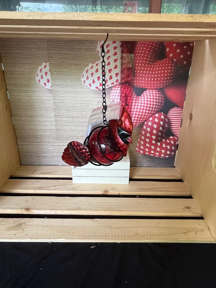 Hermoso colgante solar cardenal REGAL Foto 1 de 3