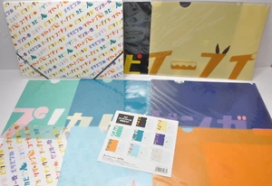 Pokemon Porta Archivos Transparente Katakana 8 Tipos Set Pokemon Center Limited 2020 - Imagen 1 de 12