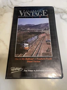 Pentrex This Is My Railroad Southern Pacific Diesel Version VHS Tape Trains - Picture 1 of 12