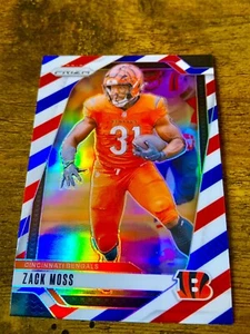 2024 Prizm Football π REFRACTOR RARE π₯ Zack Moss - Bengals - Picture 1 of 1