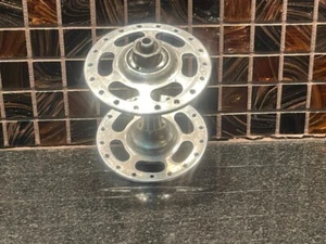 Campagnolo Record high flange 36 hole 100mm QR front hub Campy Italy Vintage - Picture 1 of 9
