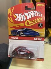 Hot Wheels Classics Series 1 Limited Edition VW BUG 25/25 Spectraflame Red NIP