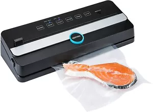 Máquina selladora automática de alimentos GERYON al vacío con bolsas de arranque y rollo - Imagen 1 de 7