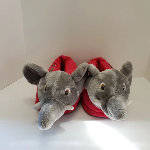 Vintage Alabama Crimson Tide Plush Big Al Slippers Cover