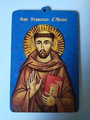 Icona Sacra San Francesco D'Assisi 800° Anniversario Visita Umbria Meridionale • 2.50€