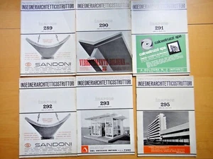 1970-INGEGNERI ARCHITETTI COSTRUTTORI-Bollettino-Anno XXV, Undici numeri - Foto 1 di 2