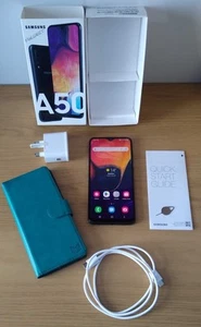 Samsung Galaxy A50 6.4" 128GB+4GB RAM Unlocked Mobile Phone SM-A505FN/DS - Afbeelding 1 van 11
