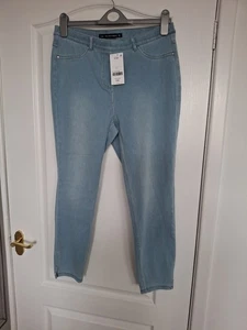 Next Crop Women's Denim Leggings Size 14 - Picture 1 of 5