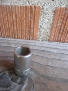 Vintage 1/4" Antrieb x 3/8" Größe ** CRAFTSMAN *** Steckschlüssel-VV-43497 & 6 Pt USA - Bild 1 von 10