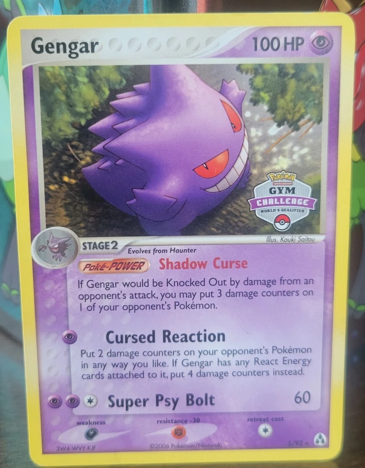 Gengar - (Gym Challenge) 5/92 League & Championship Cards Regular - Image 1 of 3