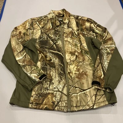 SCENT-LOK Jacket Men's Large AP RealTree Camo Hunting Lightweight Full Zip Read - Image 1 of 4