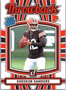 2025 Panini Donruss - Shedeur Sanders #2 Throwback (RC) - Bild 1 von 2