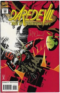 FIRMADO Daredevil #326 Marvel Comic Book 1994 Scott McDaniel AUTOGRAFIADO Vengadores - Imagen 1 de 3