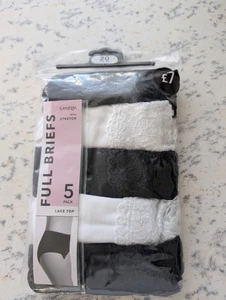 George Knickers Women 5 Pair Pack - Picture 1 of 2