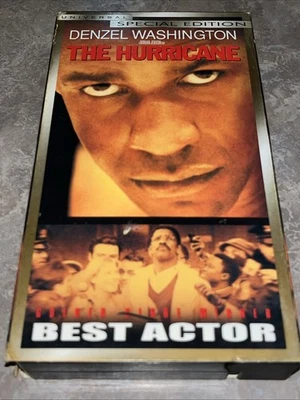 The Hurricane (VHS 2000) Universal Logo Special Edition ***TESTED*** - Image 1 of 4